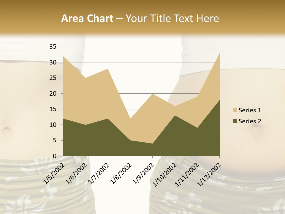 Stomach Thick Losing PowerPoint Template