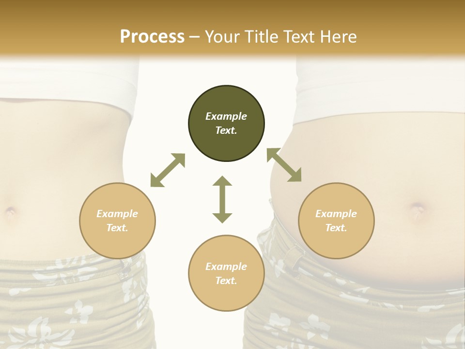 Stomach Thick Losing PowerPoint Template