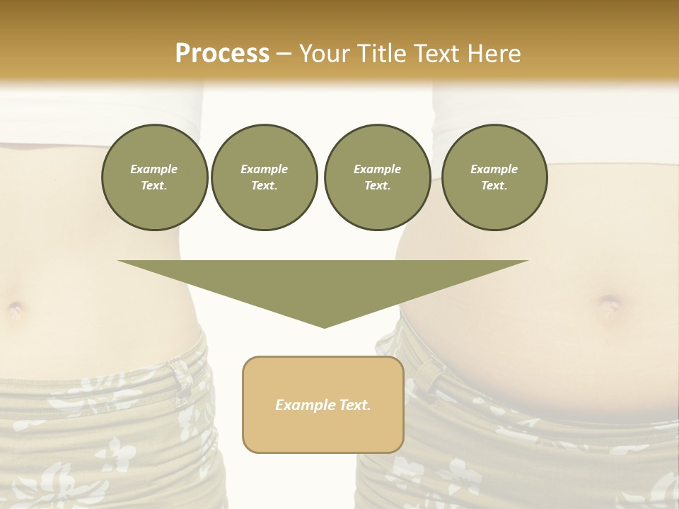 Stomach Thick Losing PowerPoint Template