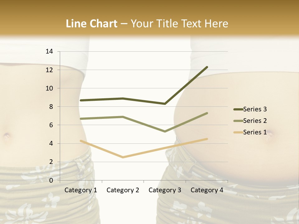 Stomach Thick Losing PowerPoint Template