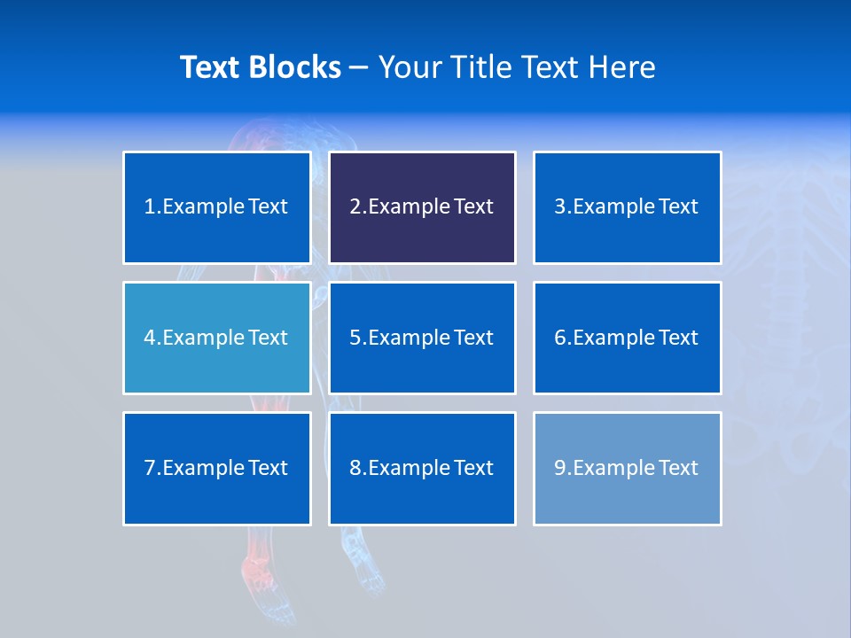 Ilium Painful Osteoporosis PowerPoint Template