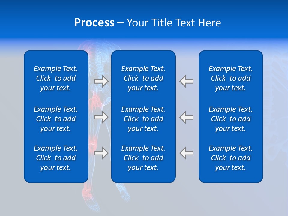 Ilium Painful Osteoporosis PowerPoint Template