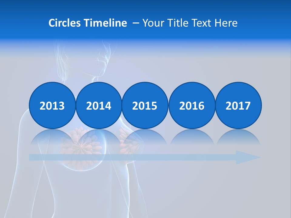 Anatomy Gland Mammary PowerPoint Template