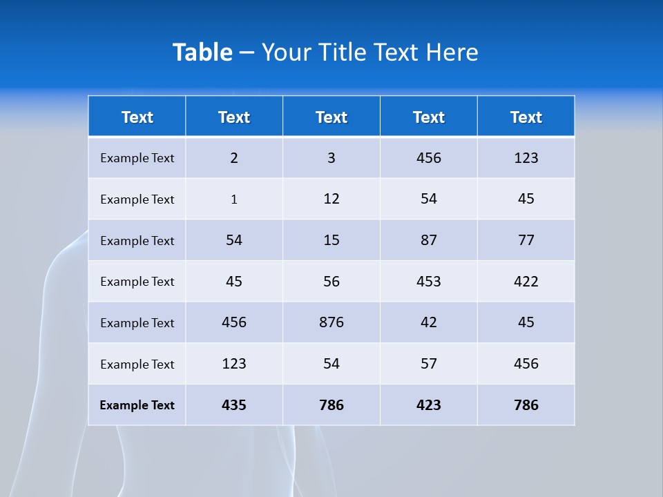 Anatomy Gland Mammary PowerPoint Template