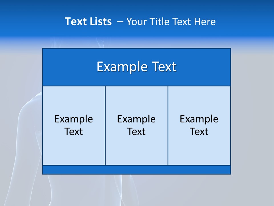 Anatomy Gland Mammary PowerPoint Template