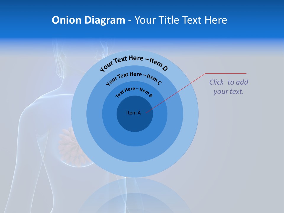 Anatomy Gland Mammary PowerPoint Template