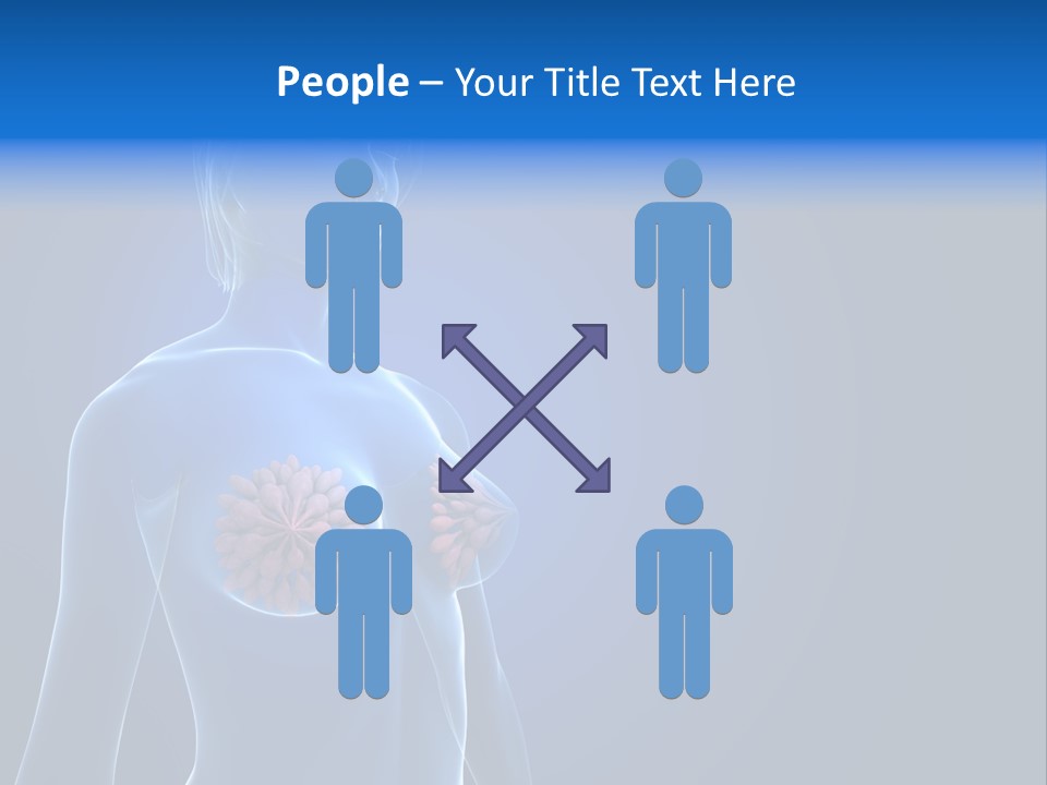 Anatomy Gland Mammary PowerPoint Template