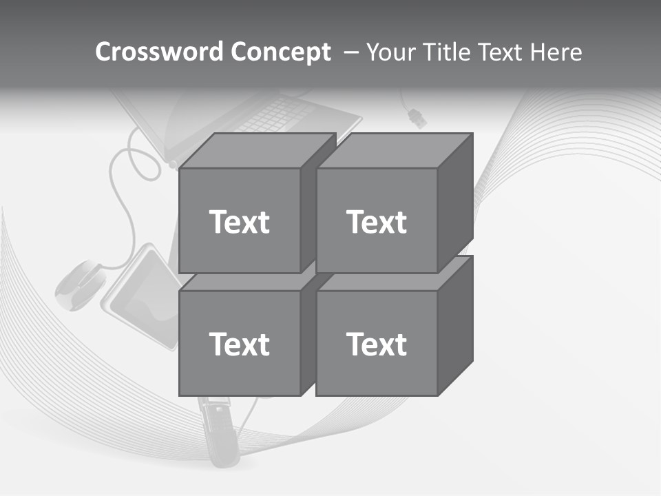 Movement Abstraction Columns PowerPoint Template