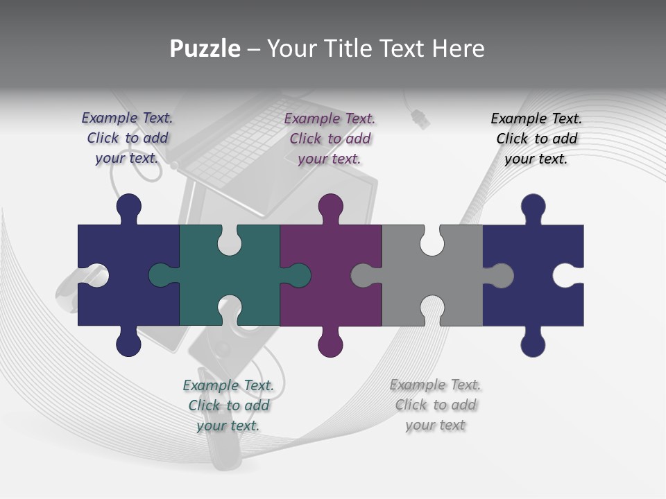 Movement Abstraction Columns PowerPoint Template