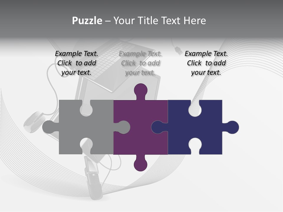 Movement Abstraction Columns PowerPoint Template