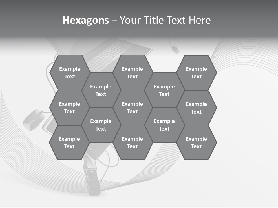 Movement Abstraction Columns PowerPoint Template