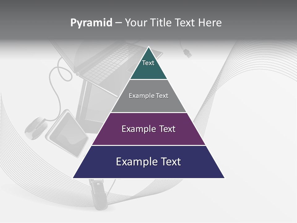 Movement Abstraction Columns PowerPoint Template