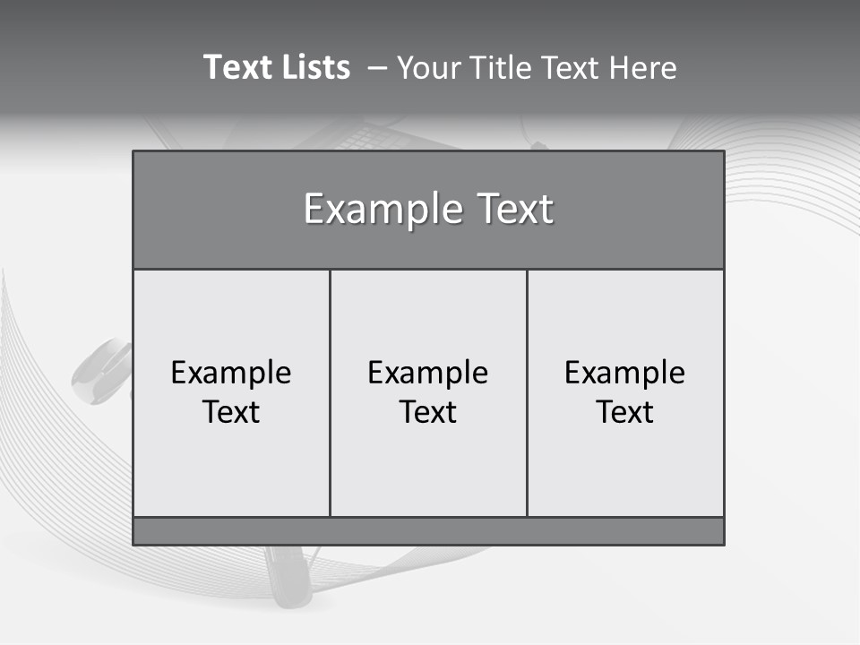 Movement Abstraction Columns PowerPoint Template