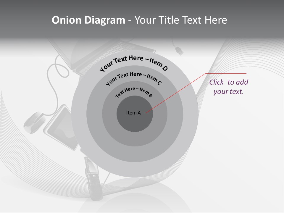 Movement Abstraction Columns PowerPoint Template