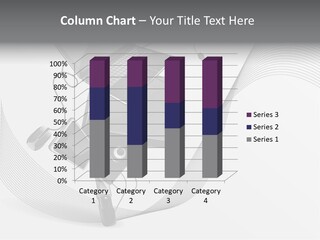 Movement Abstraction Columns PowerPoint Template