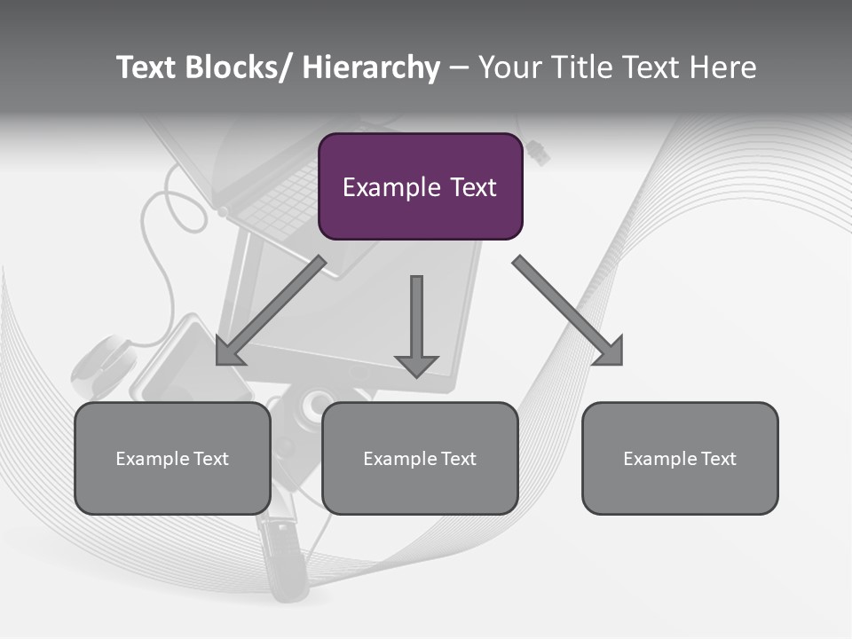 Movement Abstraction Columns PowerPoint Template