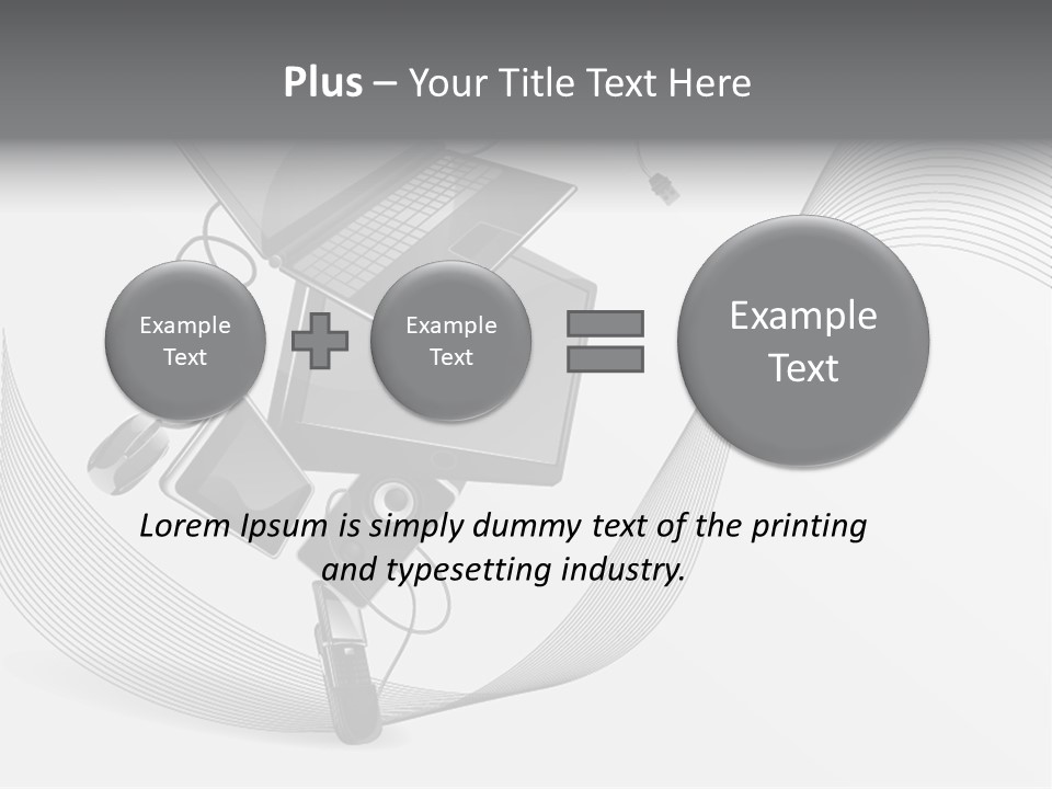 Movement Abstraction Columns PowerPoint Template