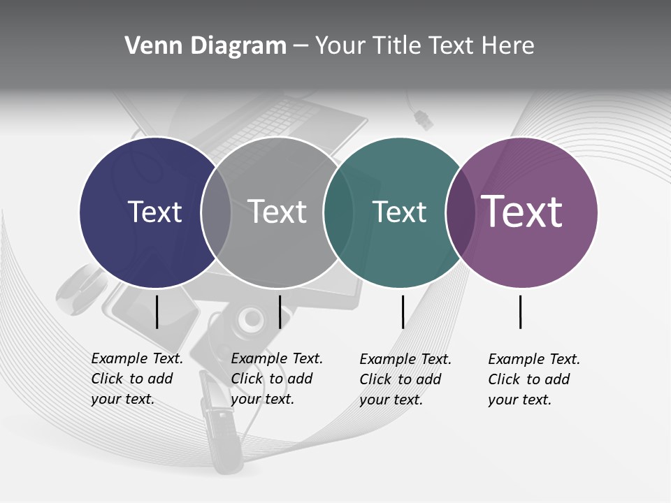Movement Abstraction Columns PowerPoint Template