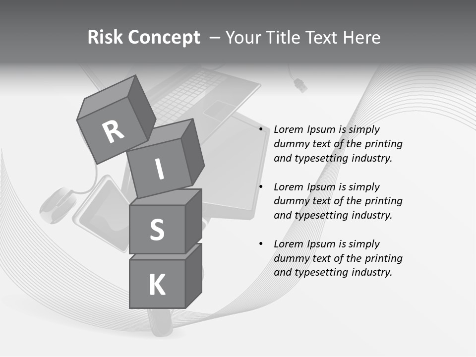 Movement Abstraction Columns PowerPoint Template