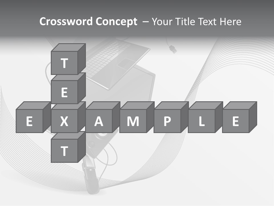 Movement Abstraction Columns PowerPoint Template
