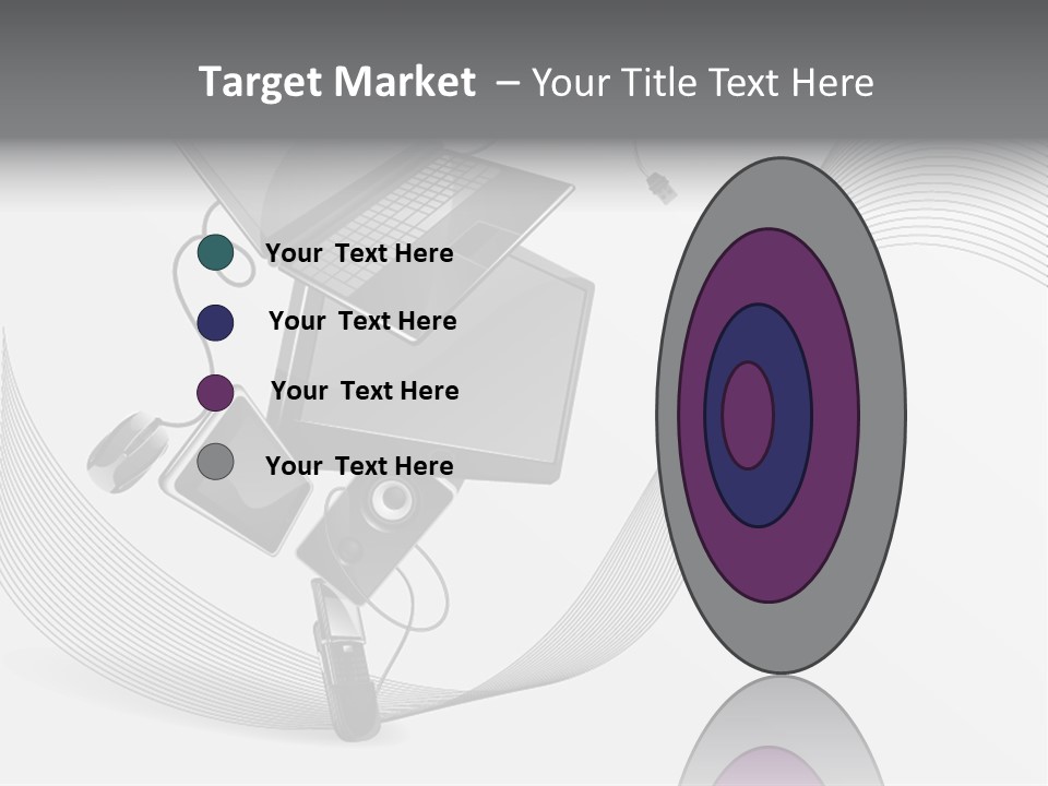 Movement Abstraction Columns PowerPoint Template