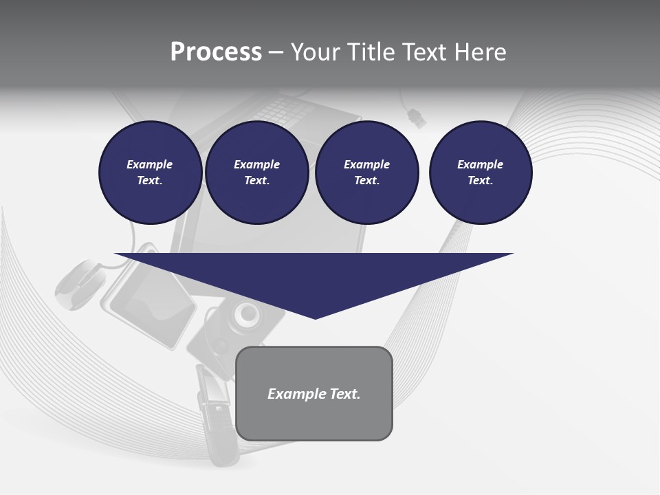 Movement Abstraction Columns PowerPoint Template