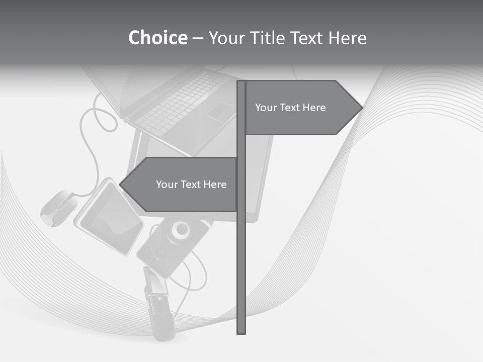 Movement Abstraction Columns PowerPoint Template