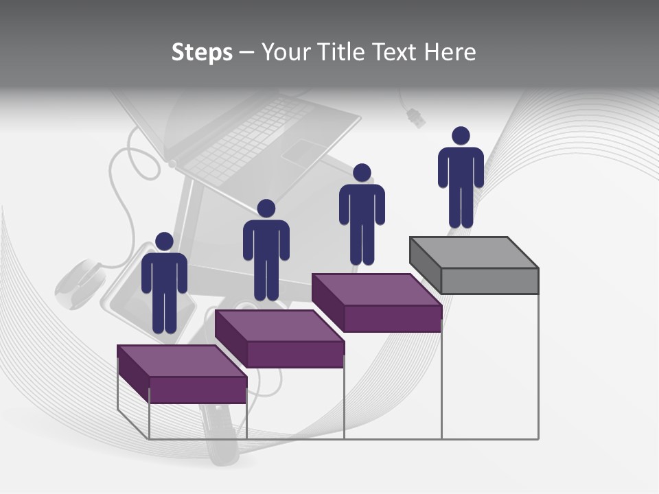 Movement Abstraction Columns PowerPoint Template