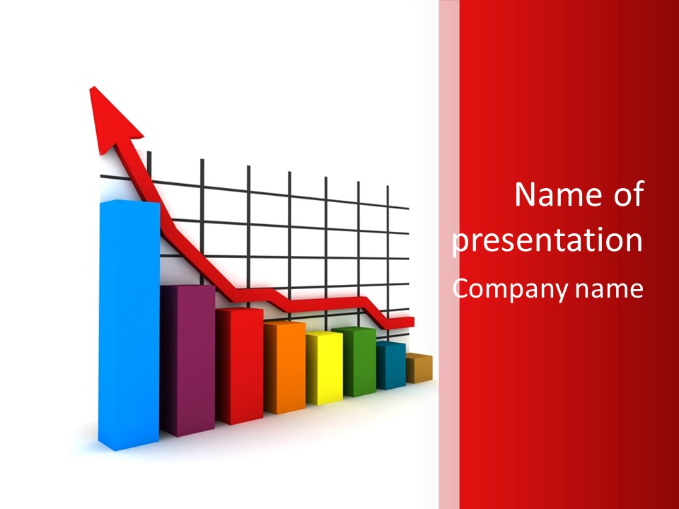 Company Attainment Multicolor PowerPoint Template