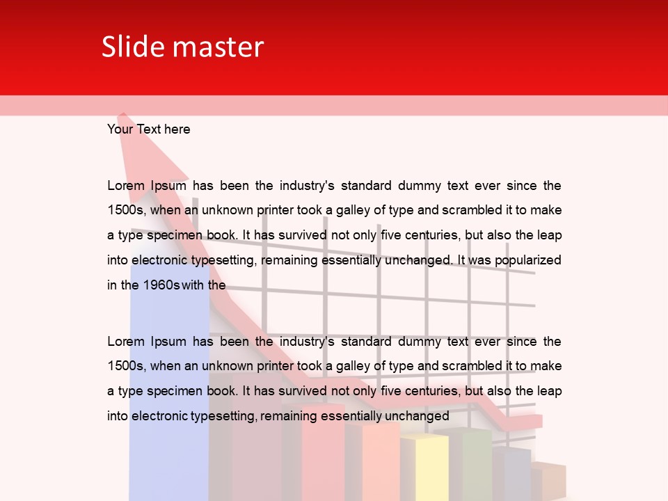 Company Attainment Multicolor PowerPoint Template