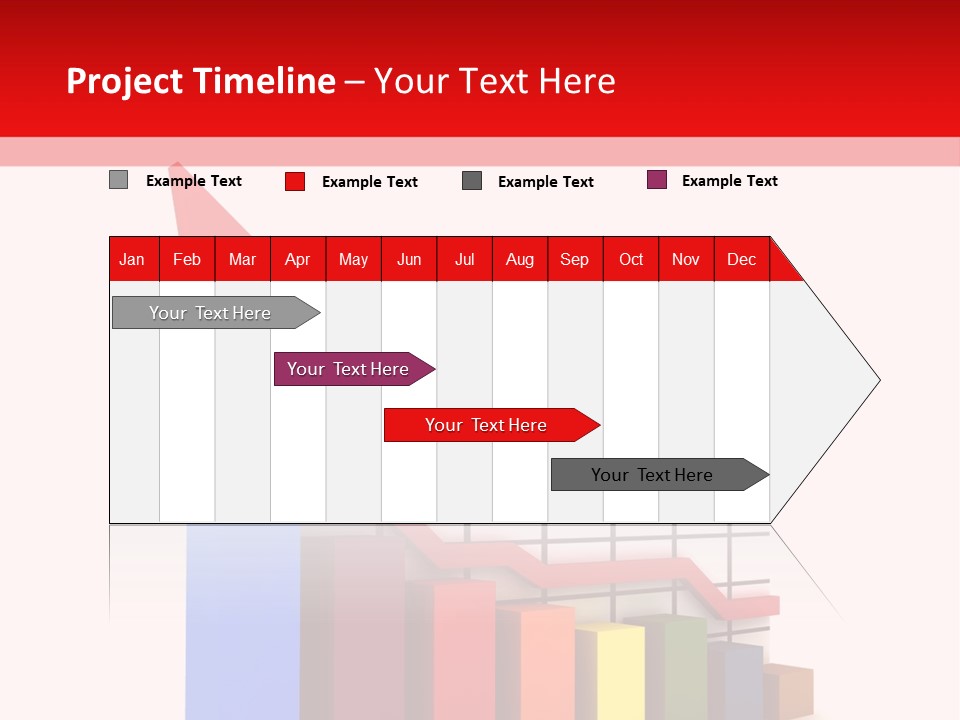 Company Attainment Multicolor PowerPoint Template