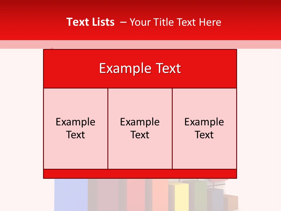 Company Attainment Multicolor PowerPoint Template