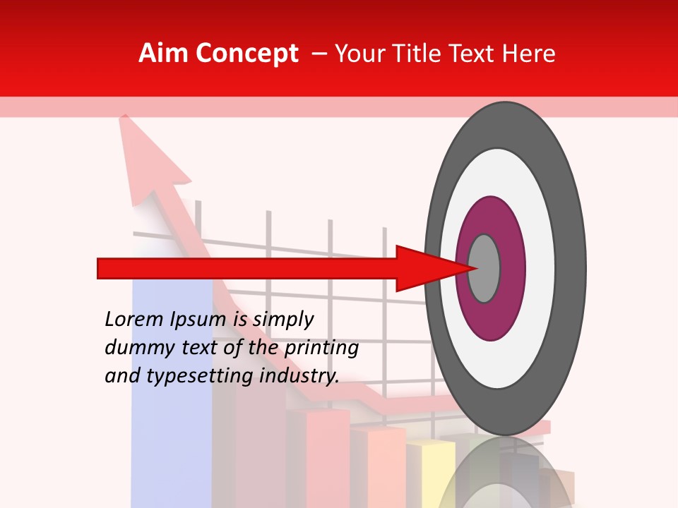 Company Attainment Multicolor PowerPoint Template