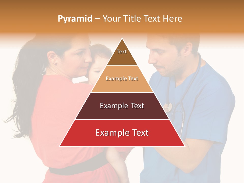 Woman Beautiful Cheerful PowerPoint Template