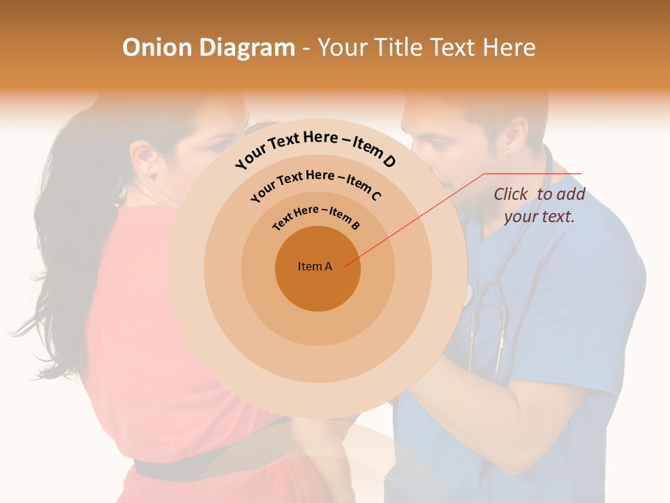 Woman Beautiful Cheerful PowerPoint Template