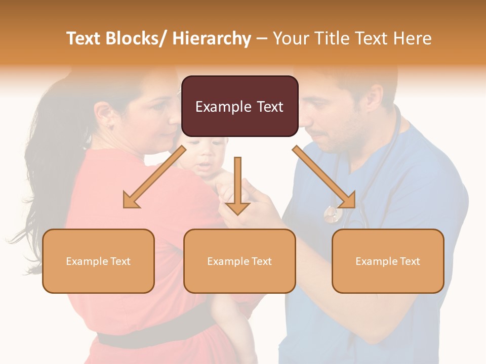 Woman Beautiful Cheerful PowerPoint Template