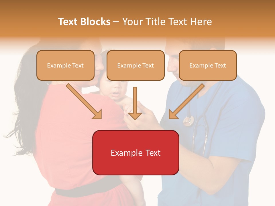 Woman Beautiful Cheerful PowerPoint Template