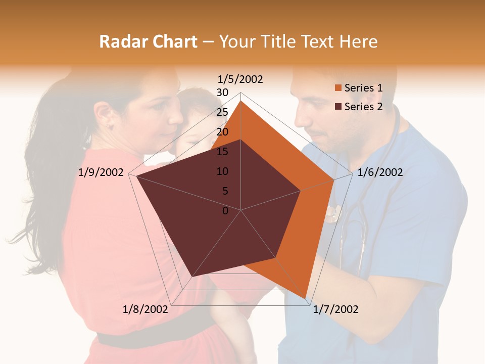 Woman Beautiful Cheerful PowerPoint Template