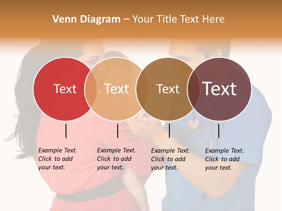 Woman Beautiful Cheerful PowerPoint Template