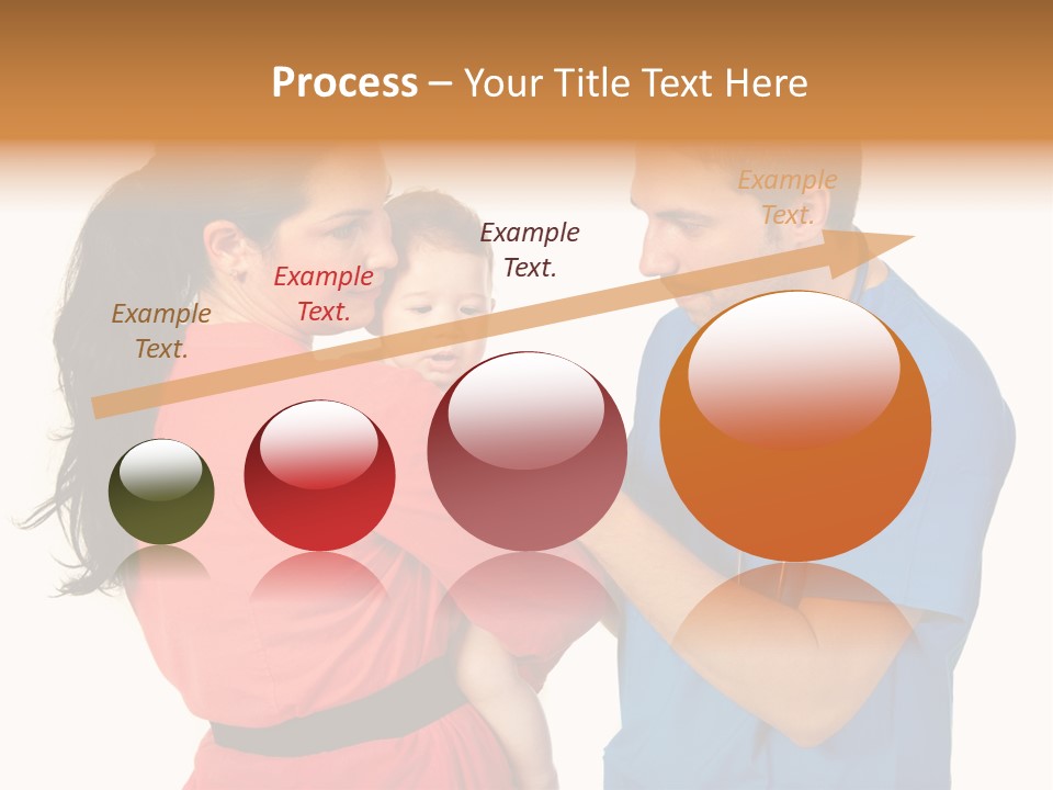 Woman Beautiful Cheerful PowerPoint Template