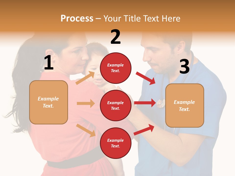 Woman Beautiful Cheerful PowerPoint Template