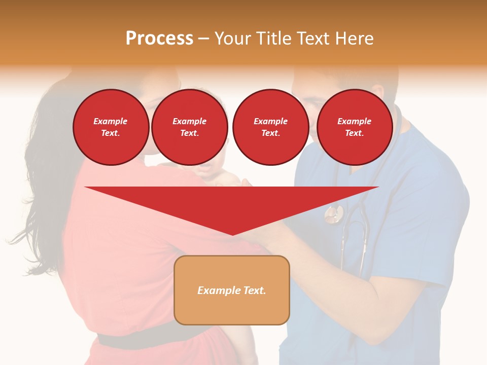 Woman Beautiful Cheerful PowerPoint Template