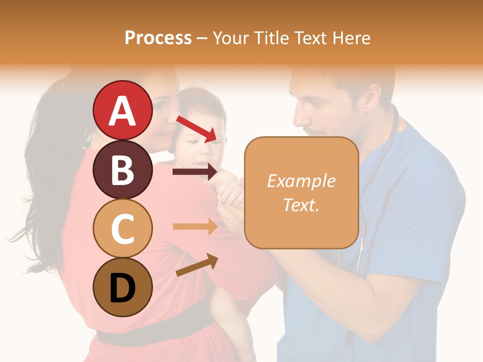 Woman Beautiful Cheerful PowerPoint Template