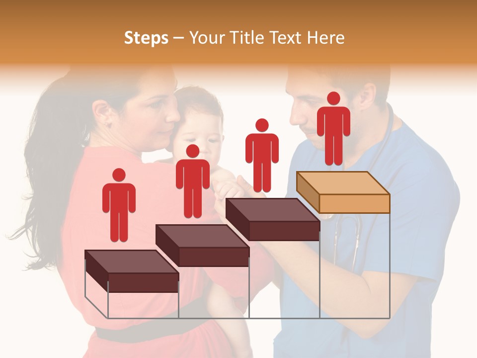 Woman Beautiful Cheerful PowerPoint Template