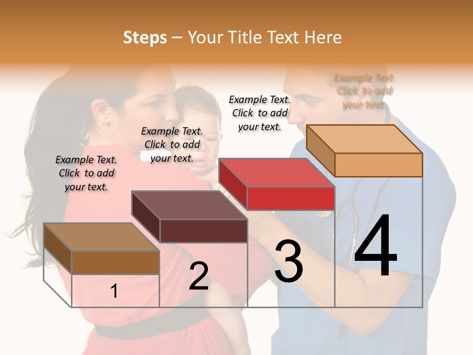 Woman Beautiful Cheerful PowerPoint Template