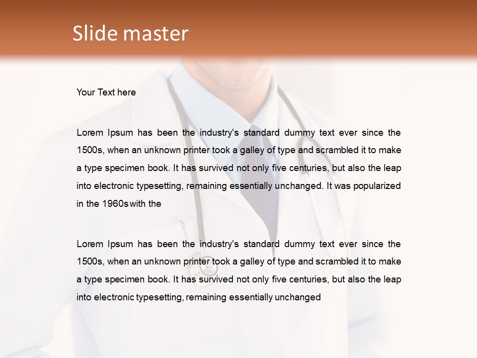 Hospital Trainee Profession PowerPoint Template