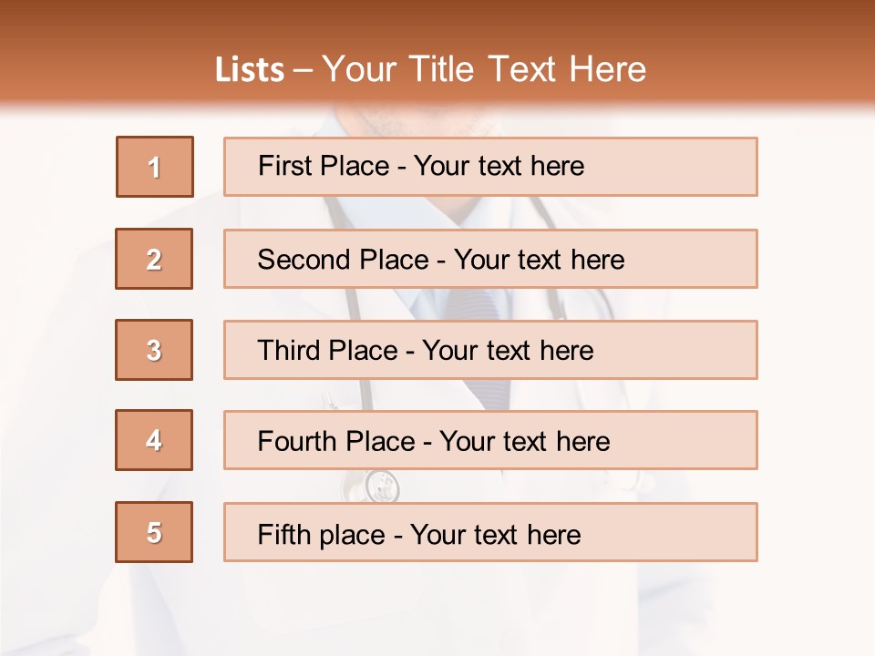 Hospital Trainee Profession PowerPoint Template