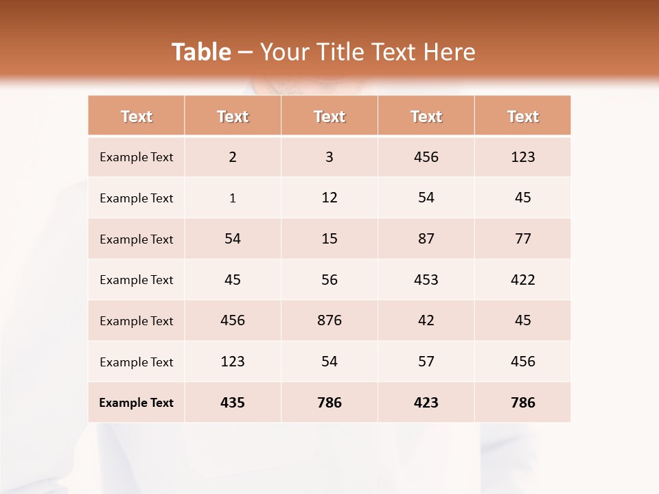 Hospital Trainee Profession PowerPoint Template