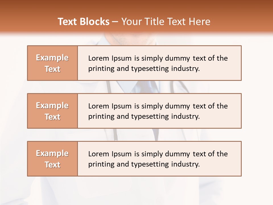 Hospital Trainee Profession PowerPoint Template