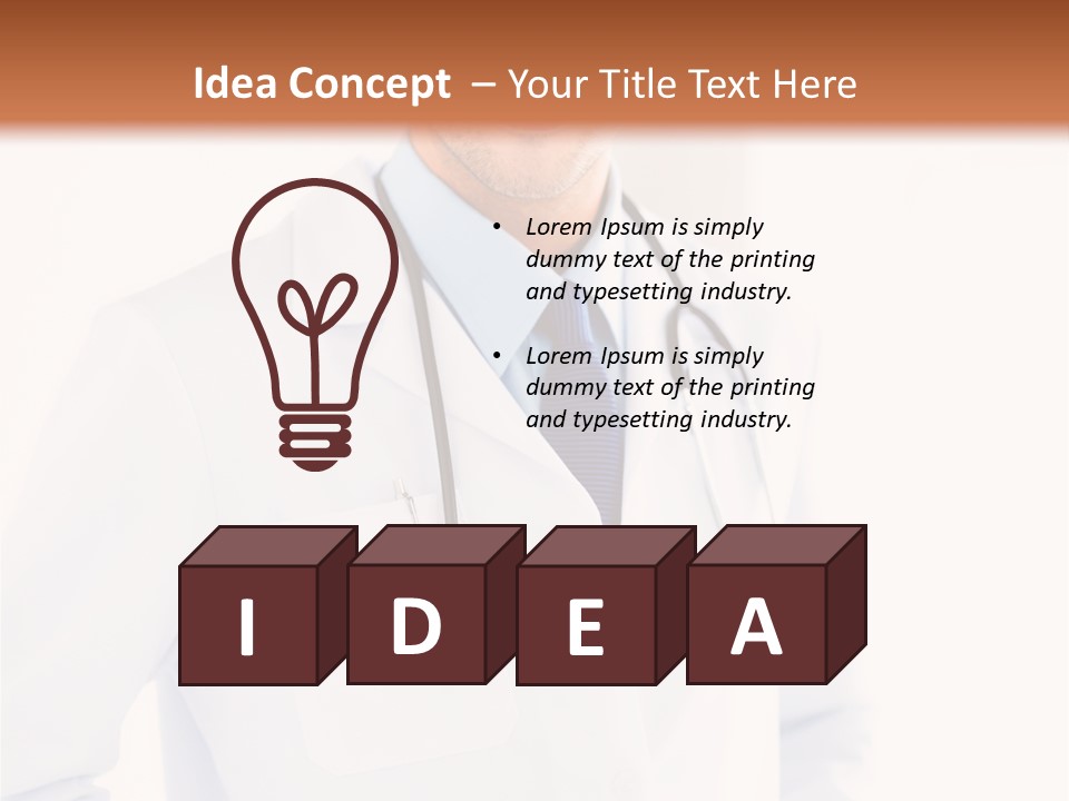 Hospital Trainee Profession PowerPoint Template